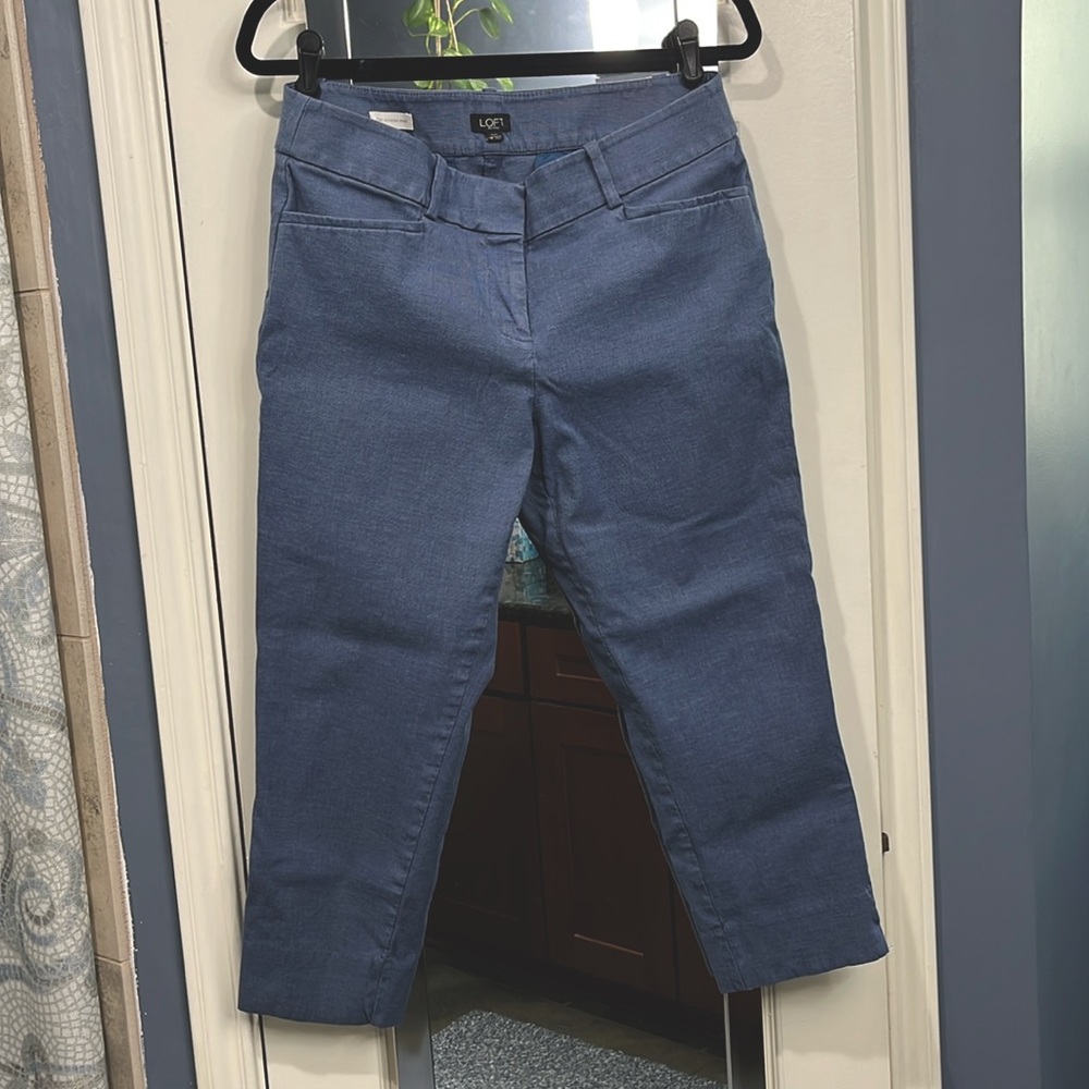 Ann Taylor LOFT Riveria cropped pants